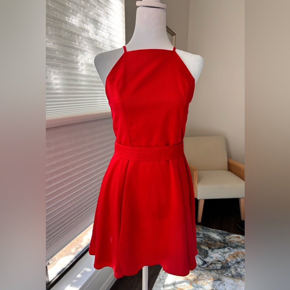 Perfect Red Cocktail Dress